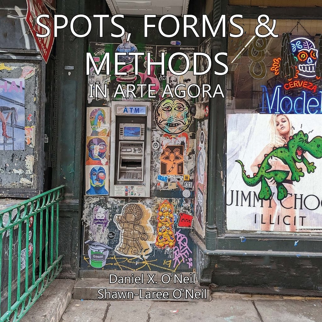 Front cover of the book, "Spot. Forms & Methods in Arte Agora"